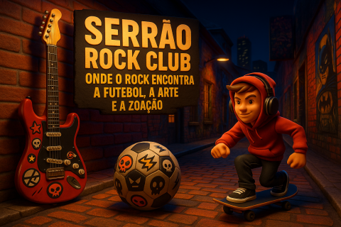 🎸 Serrão Rock Club: Onde o Rock Encontra o Futebol, a Arte e a Zoação